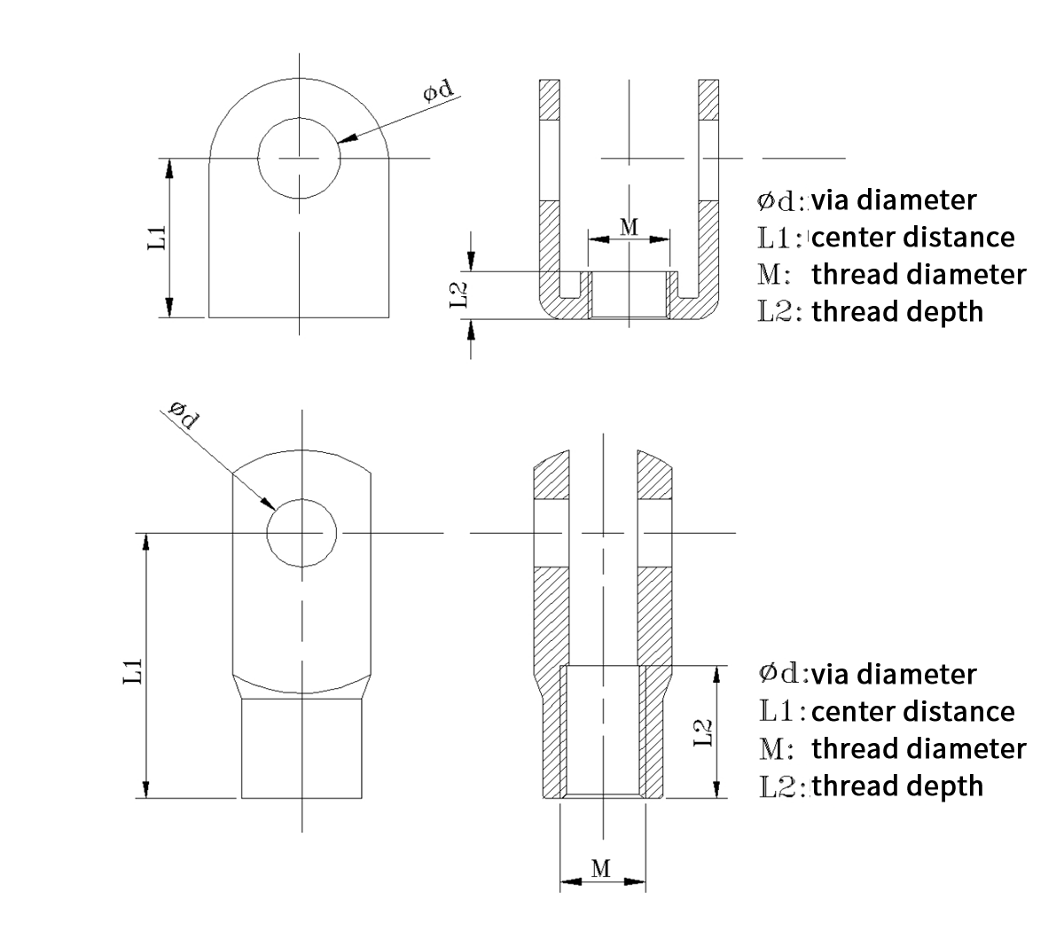 ダブルイヤーコネクタ